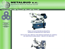 Tablet Screenshot of metalbud.net